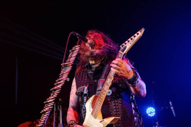 Newcastle UK: 9 Ağustos 2018 - Soulfly Newcastle Riverside 'da konserde