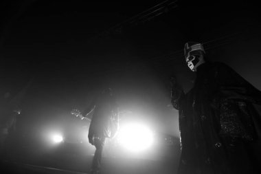 Newcastle UK: 16 Aralık 2015: Ghost (grup) Newcastle O2 Academy Dec 2015 'ten canlı yayın