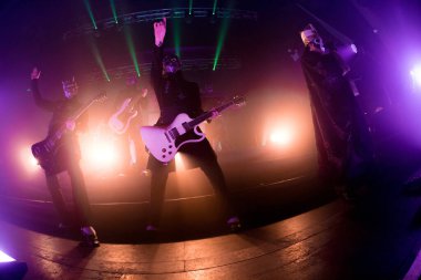 Newcastle UK: 16 Aralık 2015: Ghost (grup) Newcastle O2 Academy Dec 2015 'ten canlı yayın