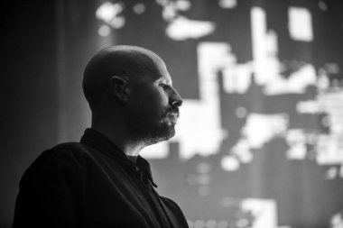 Glasgow İskoçya: 2 Mart 2019: Twilight Sad grubu Glasgow Barrowland 'da konser verdi