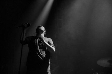 Leeds UK: 24 Kasım 2020: Alacakaranlık Sad Leeds O2 Akademisi 'nde konserde