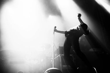 Leeds UK: 24 Kasım 2020: Alacakaranlık Sad Leeds O2 Akademisi 'nde konserde