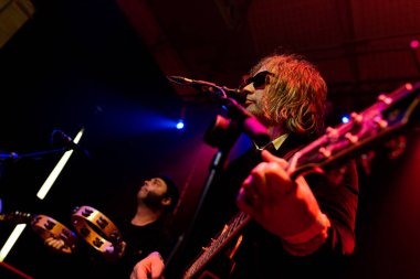 Newcastle on Tyne UK: 10 Haziran 2016: Brian Jonestown Katliamı Newcastle Riverside 'da canlı yayında