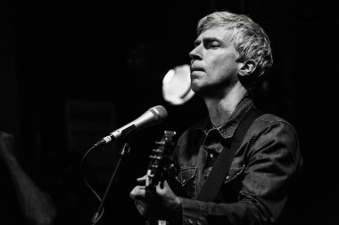 Newcastle on Tyne UK: 24 Nisan 2018 - Newcastle O2 Akademisi 'nde Nada Surf konserde