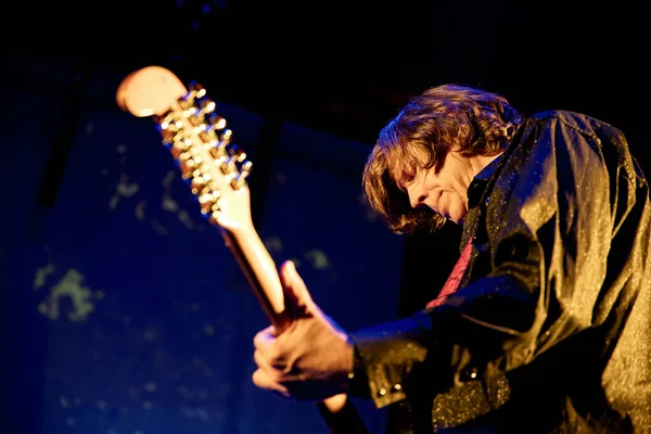 Newcastle UK - 14 Ekim 2019: Thurston Moore Grubu Newcastle Riverside 'da konser verdi