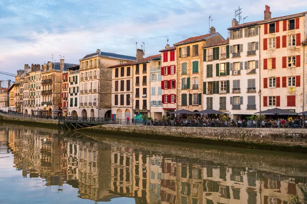 Bayonne Francia Ottobre 2020 Vedute Della Città Medievale Bayonne Con — Foto Stock