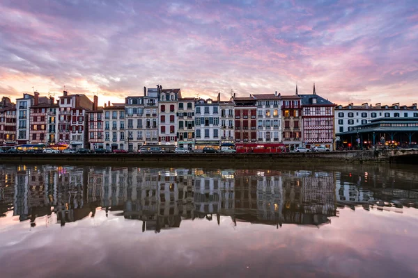 Bayonne Francia Ottobre 2020 Vedute Della Città Medievale Bayonne Con — Foto Stock