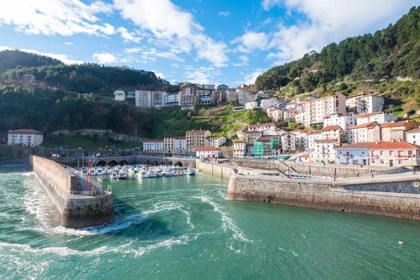 Lekeitio España Diciembre 2020 Vista Ciudad Pesquera Lekeitio País Vasco —  Fotos de Stock