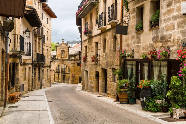 Die Ruhige Straße Von Rioja Spanien — Stockfoto