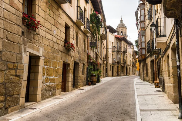 Strada Tranquilla Della Città Rioja Spagna — Foto Stock