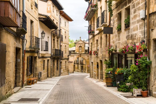 Rue Paisible Ville Rioja Espagne Images De Stock Libres De Droits