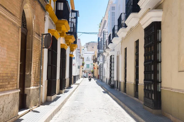 Vackra Gator Berömd Vit Stad Andalusien Spanien — Stockfoto