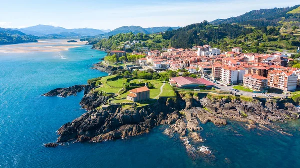 Uitzicht Vissersstad Mundaka Baskenland Spanje — Stockfoto