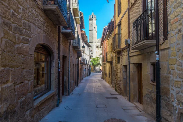 Die Ruhige Straße Von Rioja Spanien — Stockfoto