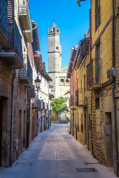 Die Ruhige Straße Von Rioja Spanien — Stockfoto