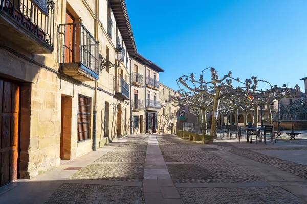 Ειρηνικός Δρόμος Της Πόλης Rioja Ισπανία — Φωτογραφία Αρχείου