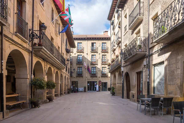 Strada Tranquilla Della Città Rioja Spagna — Foto Stock