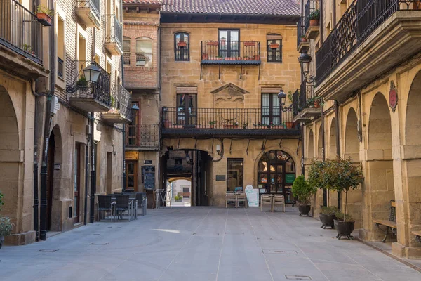 Strada Tranquilla Della Città Rioja Spagna — Foto Stock