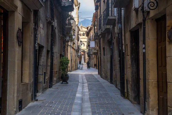 Rue Paisible Ville Rioja Espagne — Photo