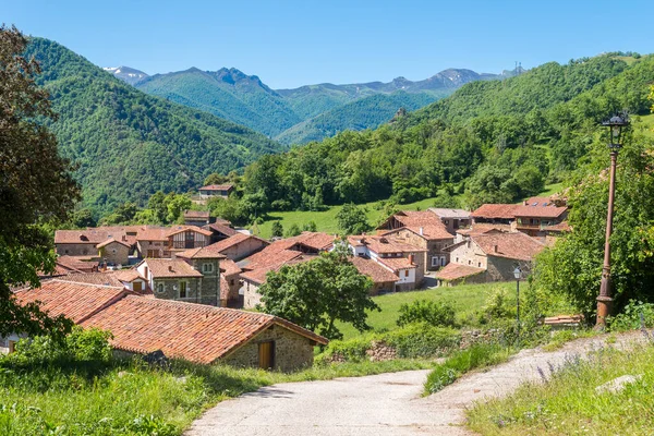 Land Dorf Von Potes Kantabrien Spanien — Stockfoto