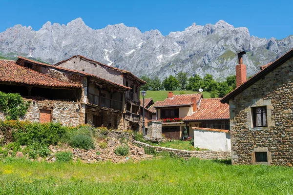 Land Dorf Von Potes Kantabrien Spanien — Stockfoto