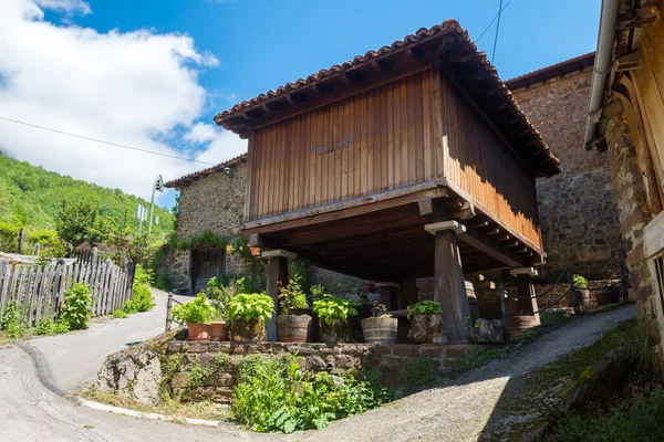 Veduta Aerea Della Città Medievale Potes Spagna — Foto Stock