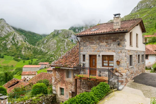 Land Dorf Von Potes Kantabrien Spanien — Stockfoto