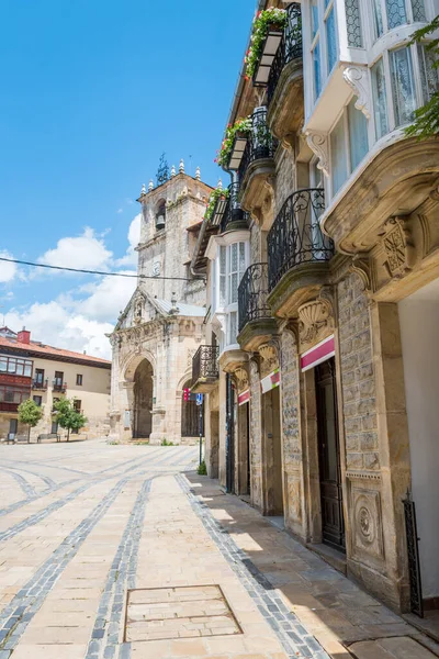 Piękne Ulice Średniowiecznego Miasteczka Salvatierra Hiszpania — Zdjęcie stockowe