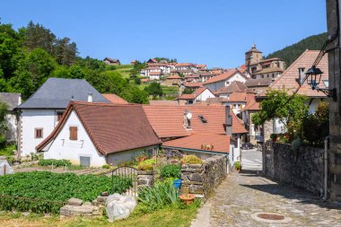 Navarre Pyrenes, İspanya 'nın geleneksel otsagabia kasabası.