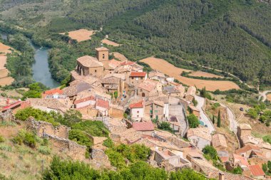İspanya, Navarre 'da terk edilmiş bir şehir.