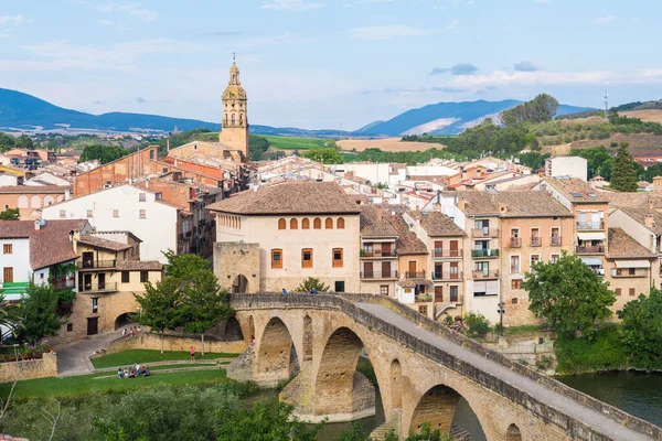 Views Puente Reina Town Spain — Stockfoto