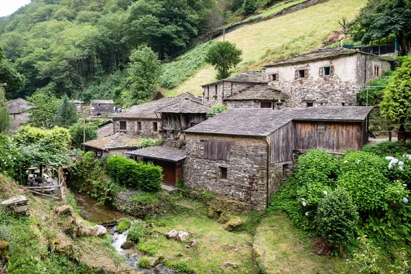 Etnografická Vesnice Taramundi Asturiích Španělsko — Stock fotografie