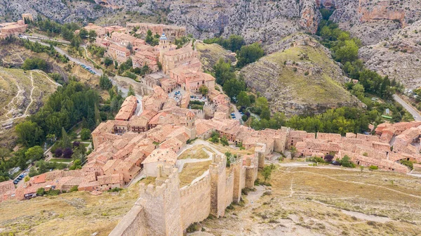Utsikt Över Albarracin Mudejar Stad Teruel Spanien — Stockfoto