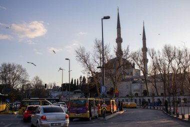 İstanbul / Türkiye 5 Ocak 2021 Uskudar Valide-i Camii
