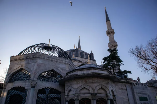 Istanbul Turquie Janvier 2021 Uskudar Valide Mosquée Cedid — Photo