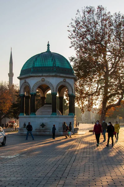 17 Ekim 2020 İstanbul / Türkiye Almanlar Türklere hediye etti - Alman çeşmesi