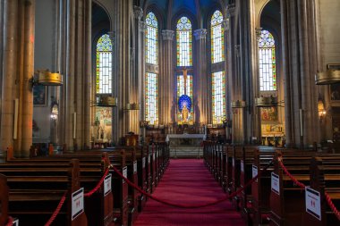 8 Kasım 2020 İstanbul / Türkiye Antuan Katolik kilise ve yapısını gönderdi