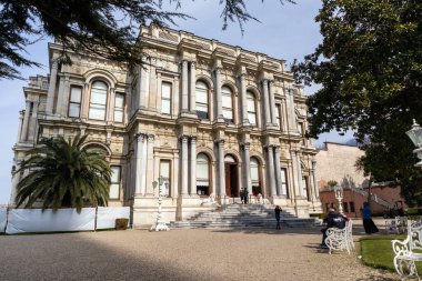 2 Mart 2021 İstanbul - Türkiye Abdulhamid 'in Beylerbeyi Sarayı ve ihtişamı