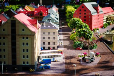 Billund - 31 Temmuz 2013: legoland Billund, Danimarka üzerinde 31 Temmuz