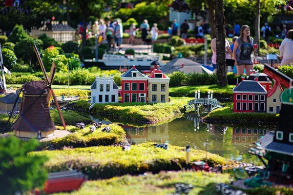 BILLUND - July 31, 2013: Legoland in Billund, Denmark on July 31 Stock Image