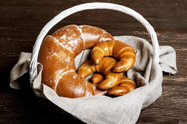 A čerstvé croissanty — Stock fotografie