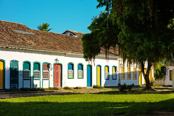 Historische dorp van Paraty, Brazil — Stockfoto