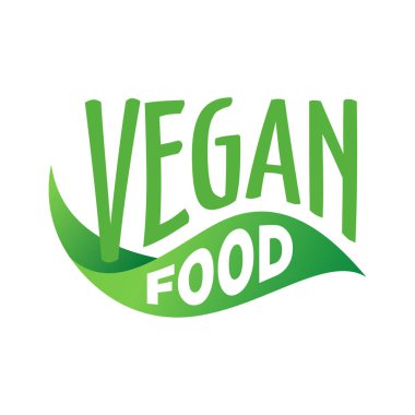 Vejetaryen yemek logosu 