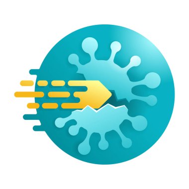 COVID-19 aşısı. Virüs iğneyle yok ediyor.