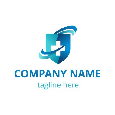 Tıbbi koruma simgesi - sağlık logosu