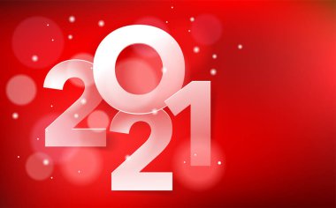 2021 Mutlu Yıllar ve Noel kırmızı kartı