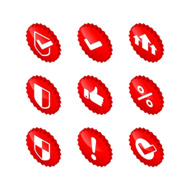 Isome tricred güvenlik sembolleri, işaretle