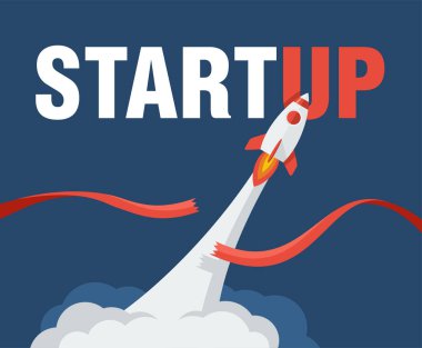 Roket uzaya fırlatılıyor ve kırmızı şeridi kesiyor