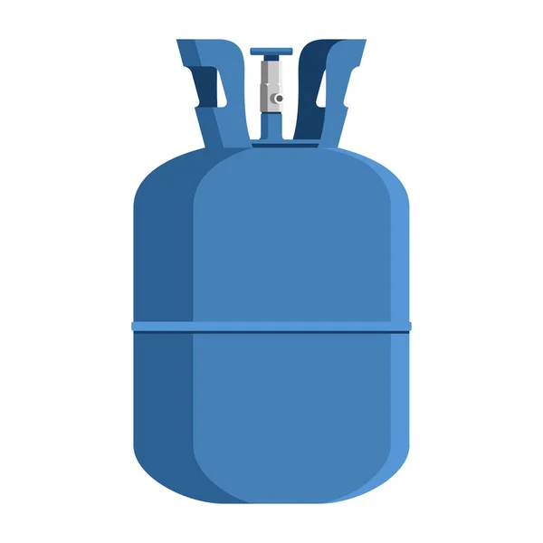 Фреоновий бак холодоагенту - охолоджувальний газовий контейнер — стоковий вектор