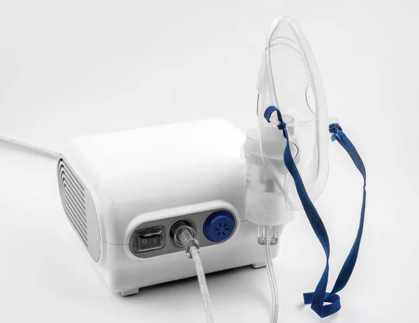 Respiratory Nebulizer on white background — Stock Photo, Image